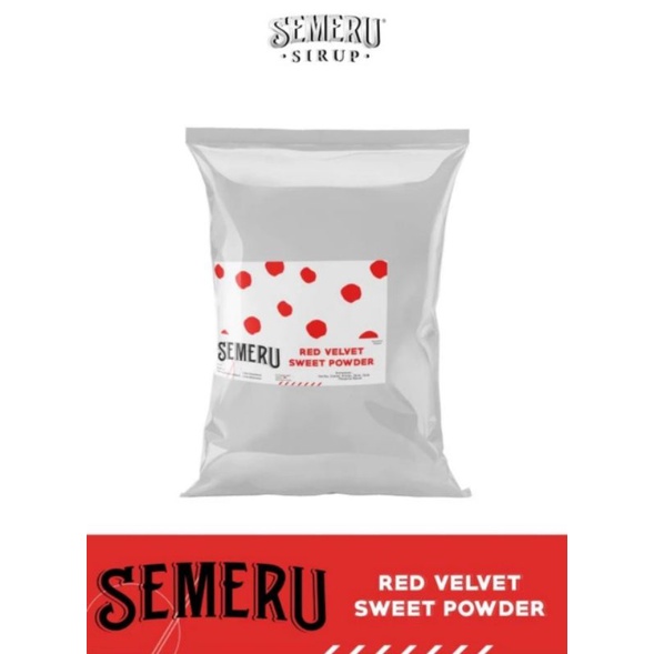 

Sweet Redvelvet Powder /1000gr / Semeru Sirup