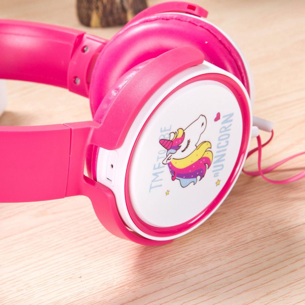 Headphone Bando karakter Unicorn / headphone / termurah AY-22