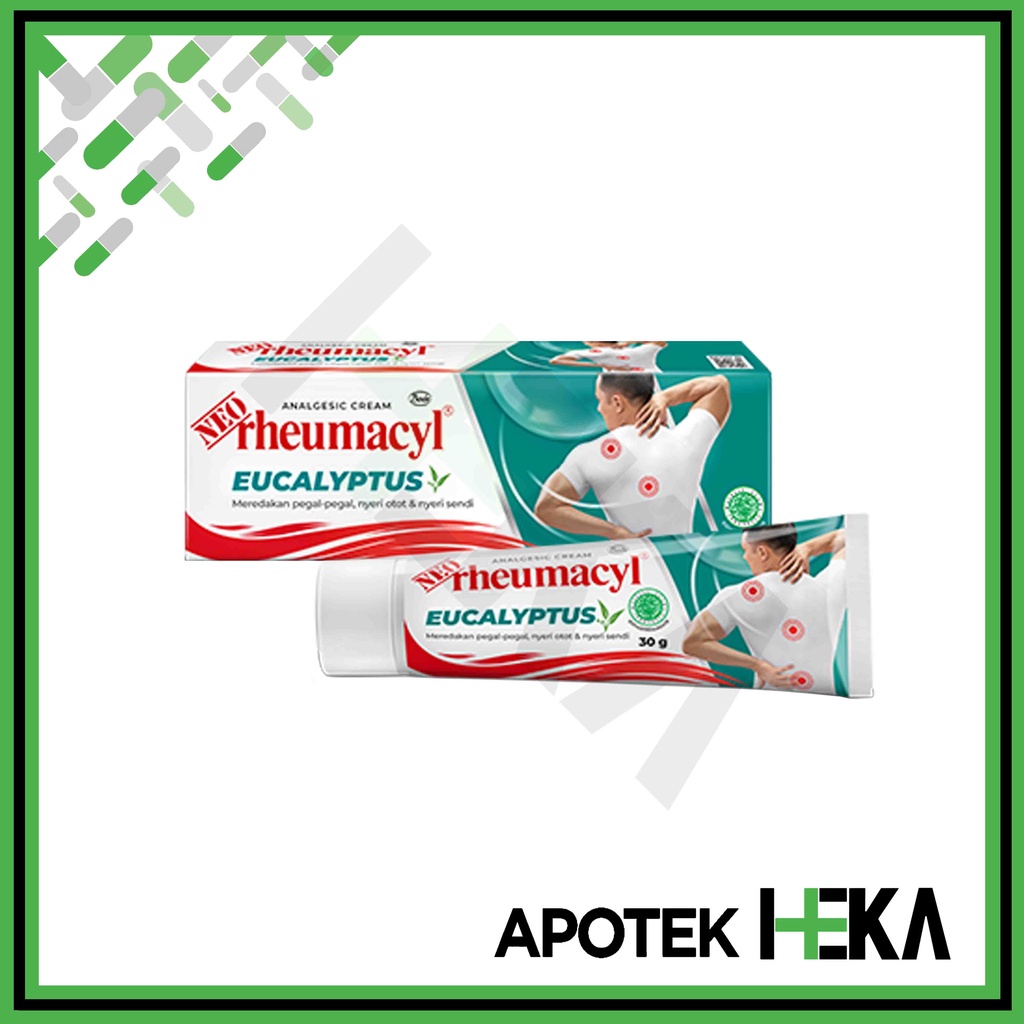 Neo Rheumacyl Eucalyptus Cream 30 g Tube - Krim Pegal Linu Otot (SEMARANG)