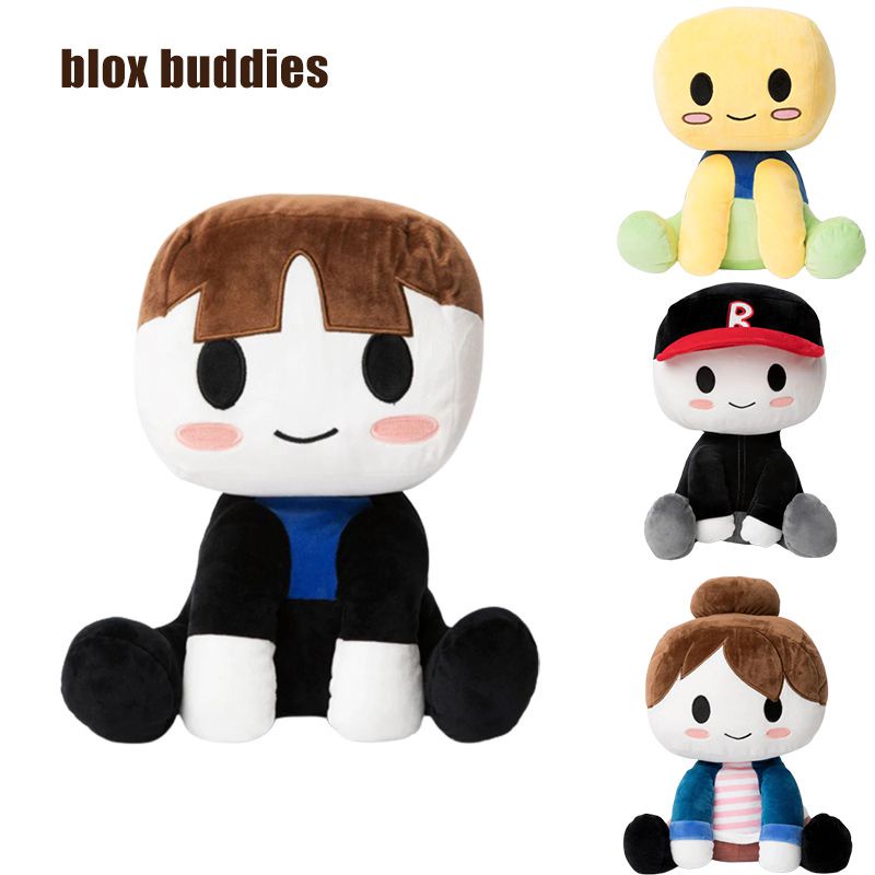 New 20cm  Blox Buddies Plush Toy Soft Stuffed Hug Doll Kids Baby Gifts Birthday Xmas