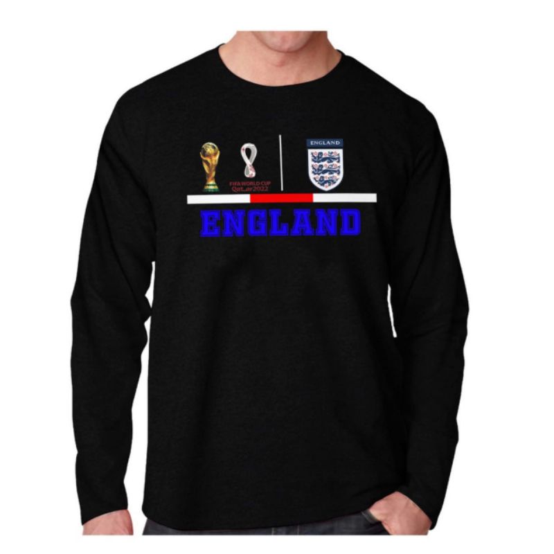 Kaos lengan panjang negara england