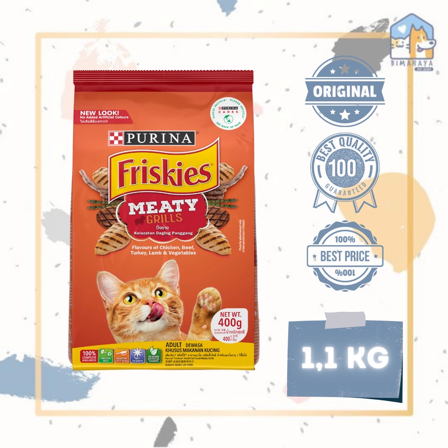 Jual Friskies Meaty Grills Kg Freshpack Shopee Indonesia