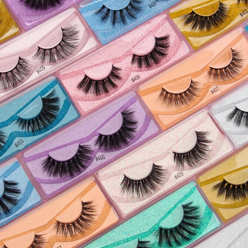 PREMIUM 3D MINK LASHES - XANADU PLETHORA LASHES -  Mink Eyelashes Faux Wispy Fluffy False Eyelashes Long Extension Makeup Handmade Fake Eyelashes Natural Cross Volume Reusable Eyelashes