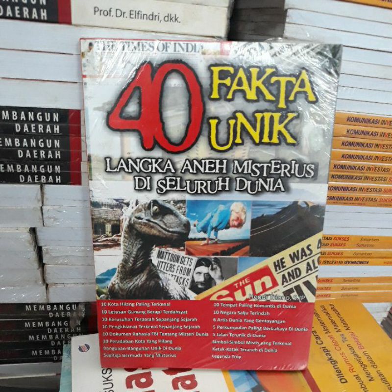 40 fakta unik langka aneh misterius di seluruh dunia. mp6