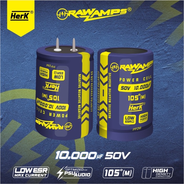 CAPACITOR CAPASITOR KAPASITOR ELCO 10000UF 50V RAWAMPS ORIGINAL ASLI