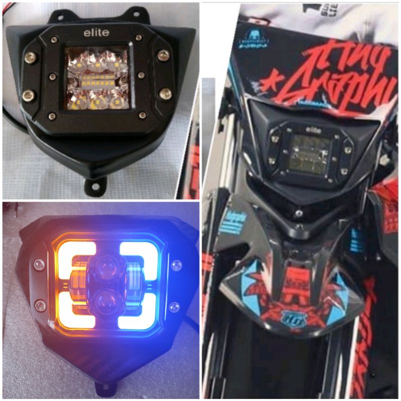 lampu depan LED Yamaha WR 155 R