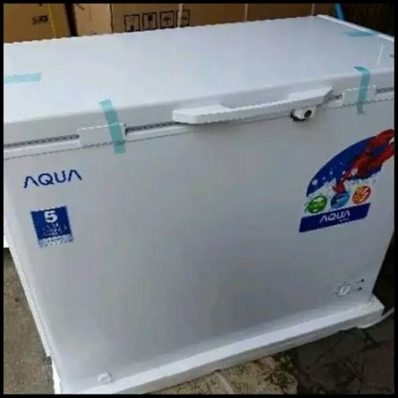 Promo Freezer Box Aqua 200W 200Liter Garansi Resmi