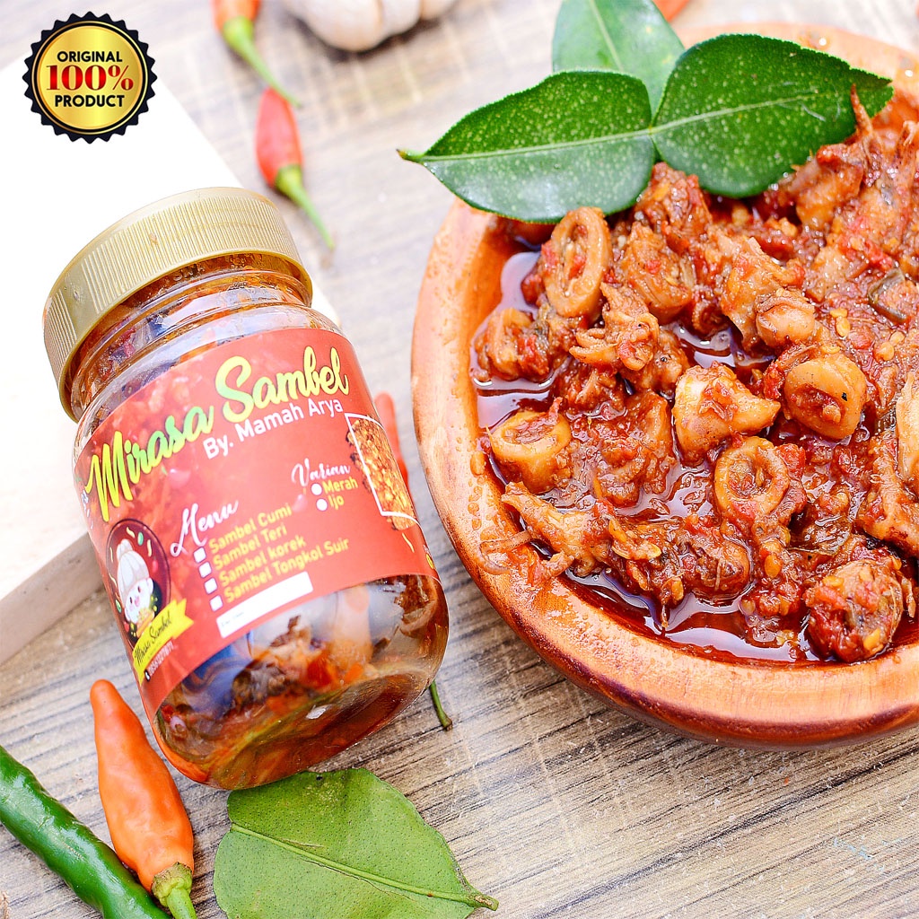 

Sambel Cumi Asin/paling disukai di sukai/mirasa sambel