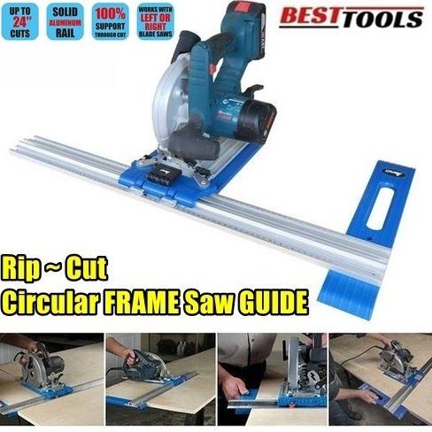 Tracksaw / Track Circular Saw Cirkel Sirkel Jig / Portable Table Saw Storsilfia