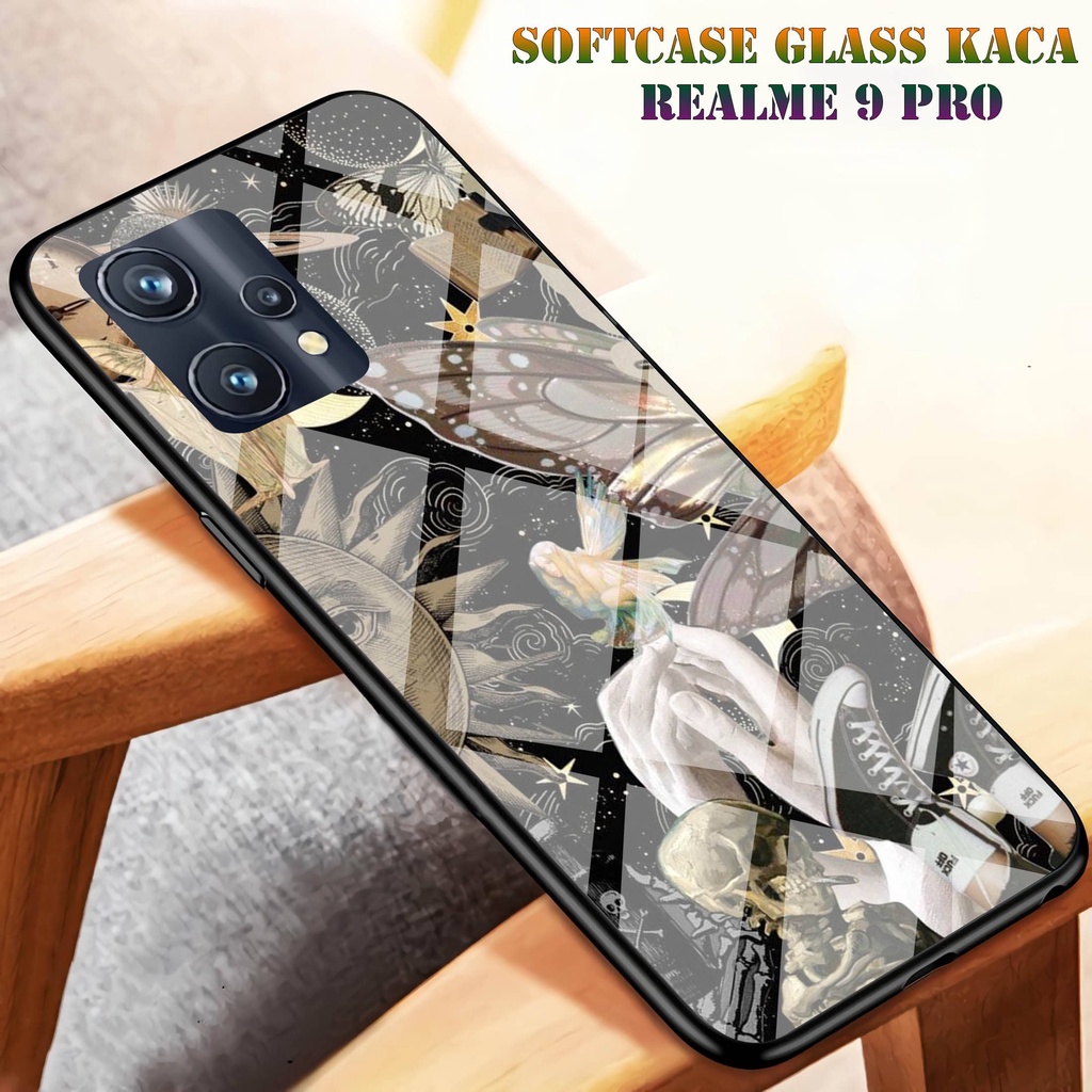 Softcase Kaca For REALME 9 PRO & PRO PLUS - Case Handphone REALME 9 PRO & PRO PLUS [T82].