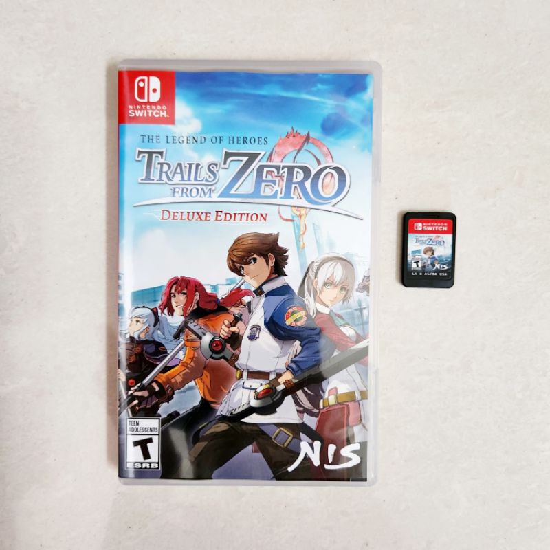 The Legend of Heroes: Trails from Zero Kaset Preloved Hero Trail