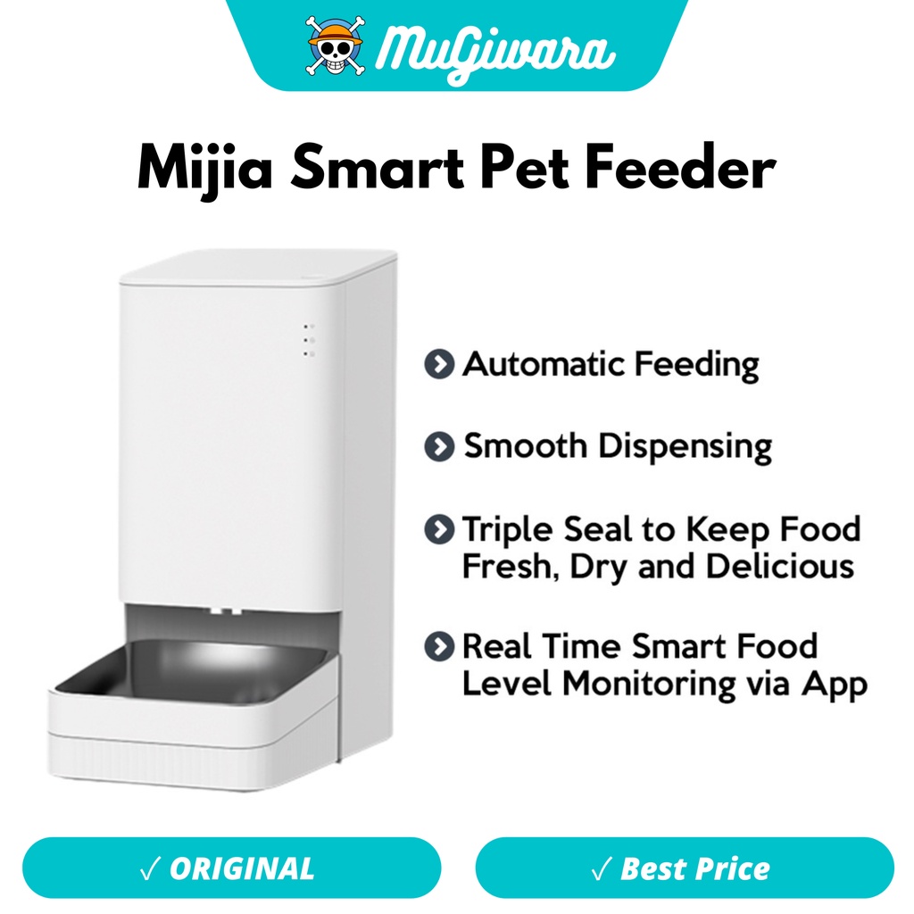 Mi Smart Pet Feeder Dispenser Makan Kucing App Control