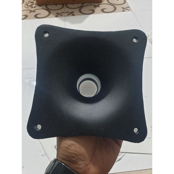 HORN TWEETER/CORONG TWEETER DIRAL/COR ALMUNIUM UK 15X15 CM MODEL OVAL T 10 CM