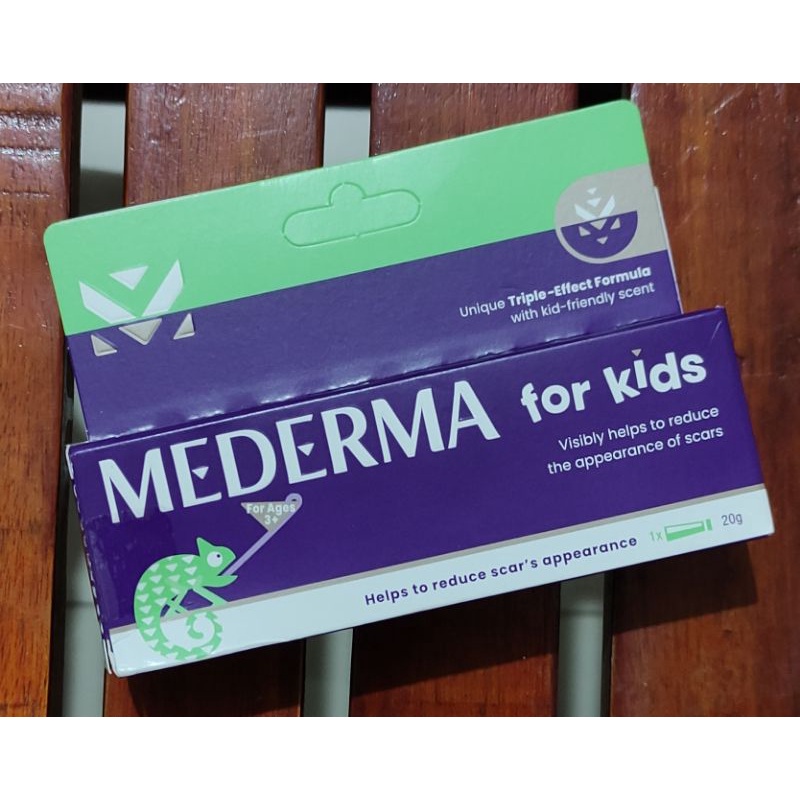 Mederma For Kids 20 Gram / Mederma Gel Aroma Anggur / Menyamarkan Bekas Luka Anak / Melembabkan/ Menghilangkan Bekas Luka / Mederma Anak-anak