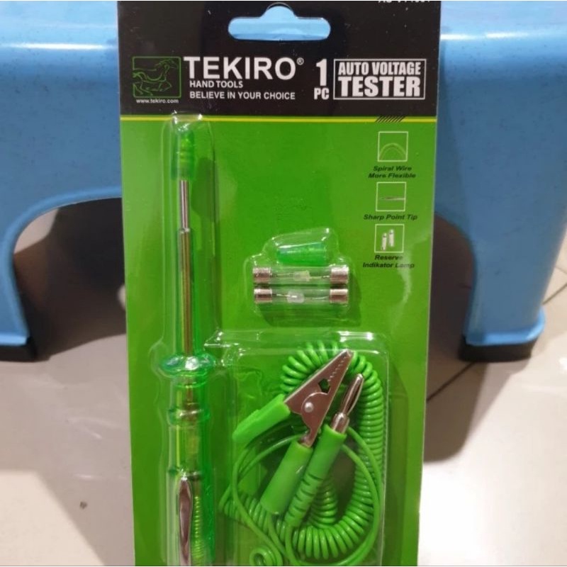 TEKIRO TESTPEN AKI TEST PEN DC OBENG TES PEN AUTO VOLTAGE