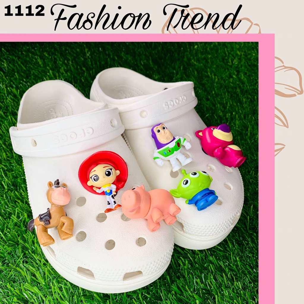 Jual FashionTrend crocs jibbitz action figure toy story - charms