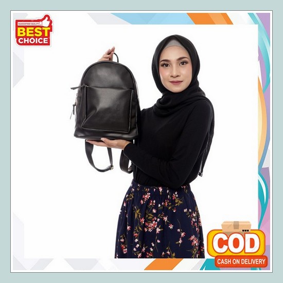 Tas Ransel Wanita Kekinian Semi Import Bordel Korea Murah Batam Kulit Anti Maling Terbaru Stylish 20