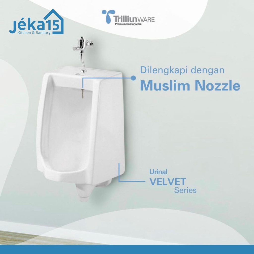 TRILLIUNWARE VELVET URINAL MURAH URINIOR PRIA