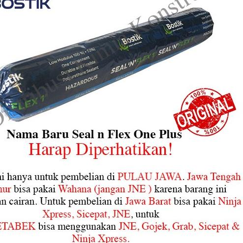 

Bostik Seal N Flex 1 / Bostik PU / Bostik Sosis - Abu-abu
