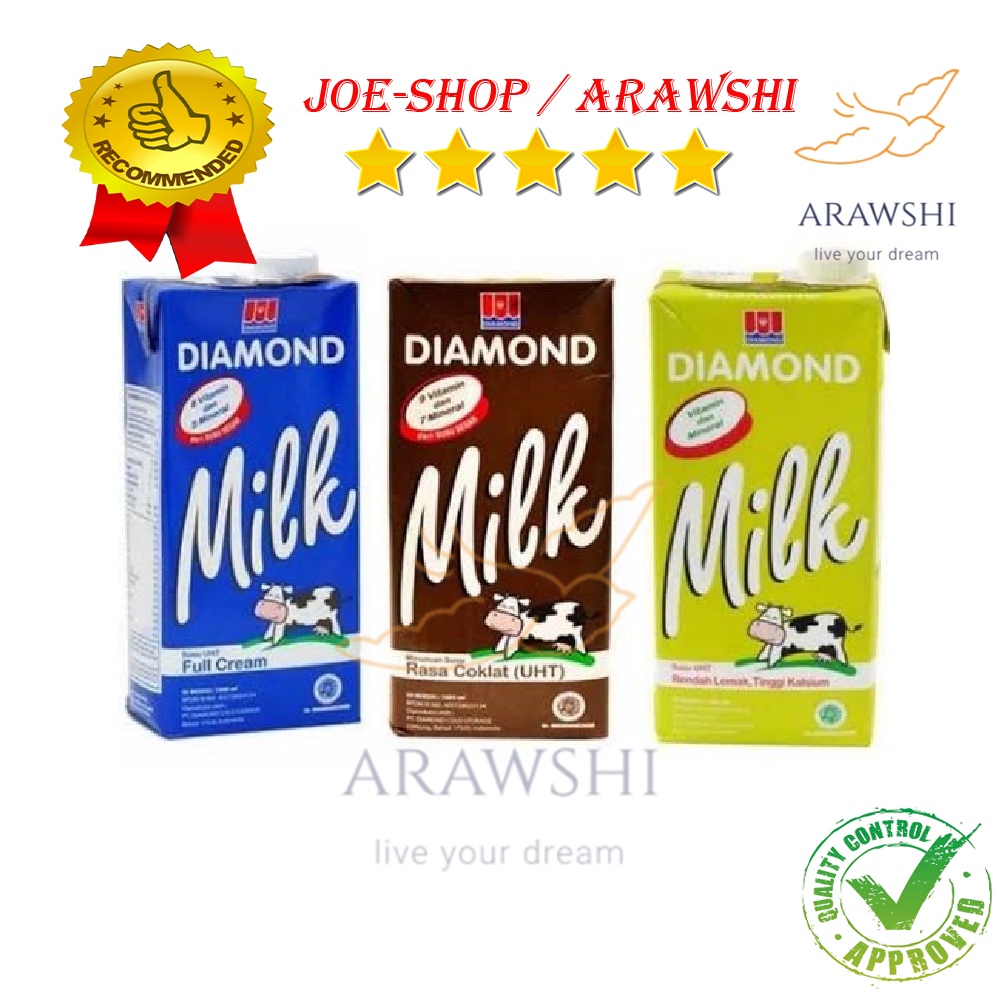 

susu uht diamond 1 liter