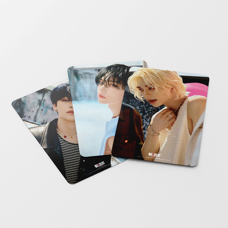 55pcs / Kotak Kartu Foto LOMO Album Stray Kids 2022 MAXIDENT