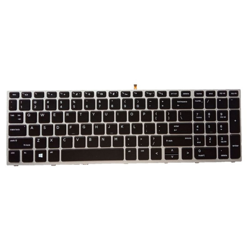 Btsg KEYBOARD As Asli Baru Untuk HP Probook 450g5 455 G5 470 G5 KEYBOARD BACKLIT Dan Silver Frame Pilihan KEYBOARD As