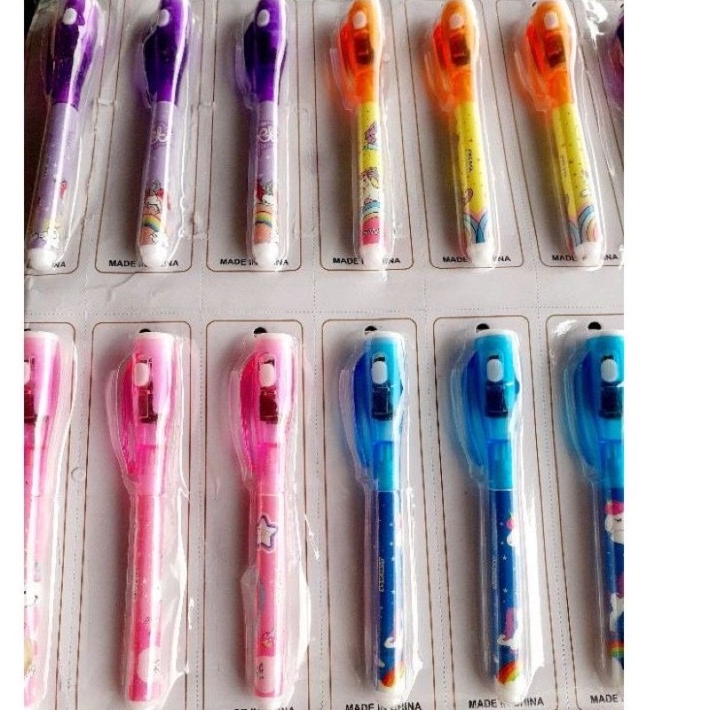 

pulpen ajaib / pulpen contek / pulpen lampu