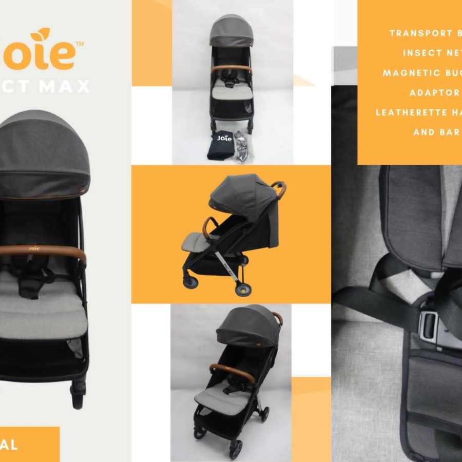 Joie pact max stroller - COAL