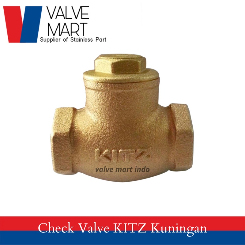 1 1/2 inch Swing Check valve KITZ kuningan