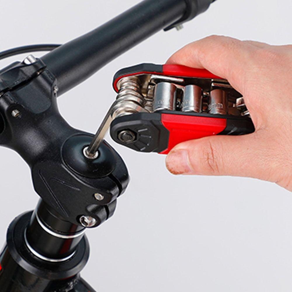 Lanfy Sepeda Multi-Fungsi Alat Portable Bersepeda Bagian Aksesoris Sepeda Bike Socket Wrench Hexagonal Obeng