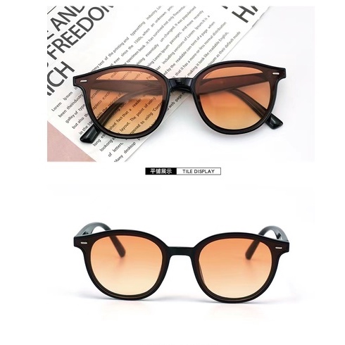 Rowling(ka-302)Kacamata Wanita Hitam  Pria  Anti Radiasi UV Fashion Sunglasses Eyewear Kacamata Kacamata Fashion