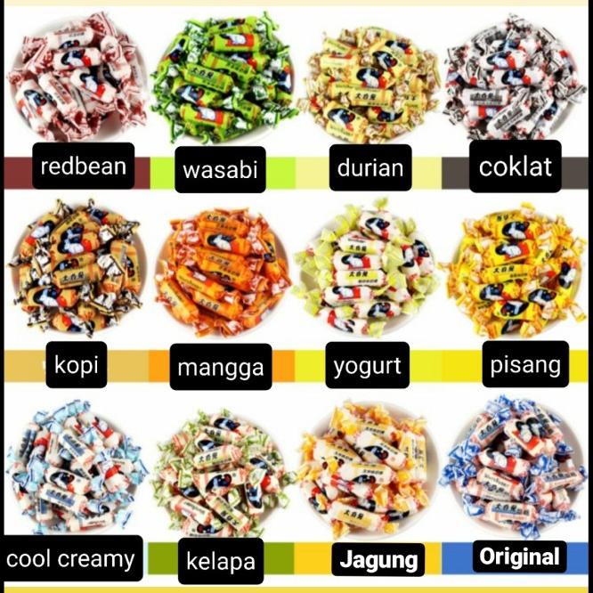 

TERLARIS WHITE RABBIT CANDY 12 RASA (MIX) /PERMEN LUNAK/PERMEN VIRAL/PERMEN MILO/PERMEN YUPI/PERMEN JADUL/PERMEN KARET