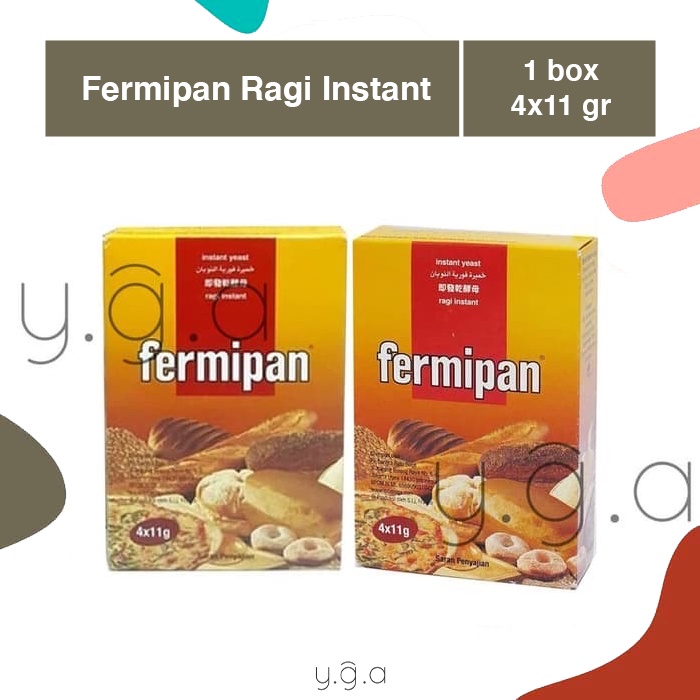 

Fermipan Ragi Instan Box (4x11g) / Instant Yeast