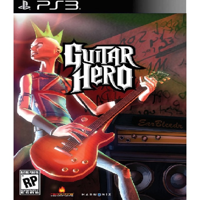 DVD Kaset Game PS2 PKG PS3 Multiman HEN Guitar Hero