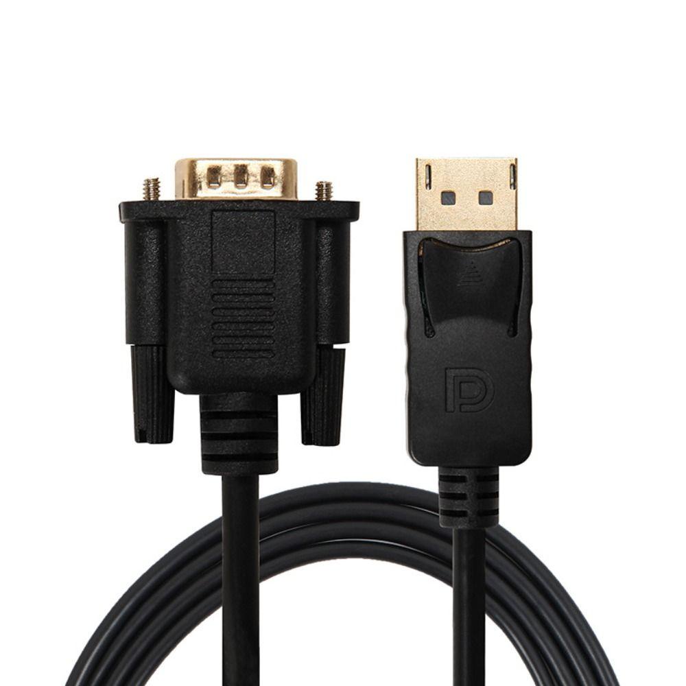 POPULAR Kabel DP to VGA Untuk PC Laptop 1.8m Displayport to VGA Conventer