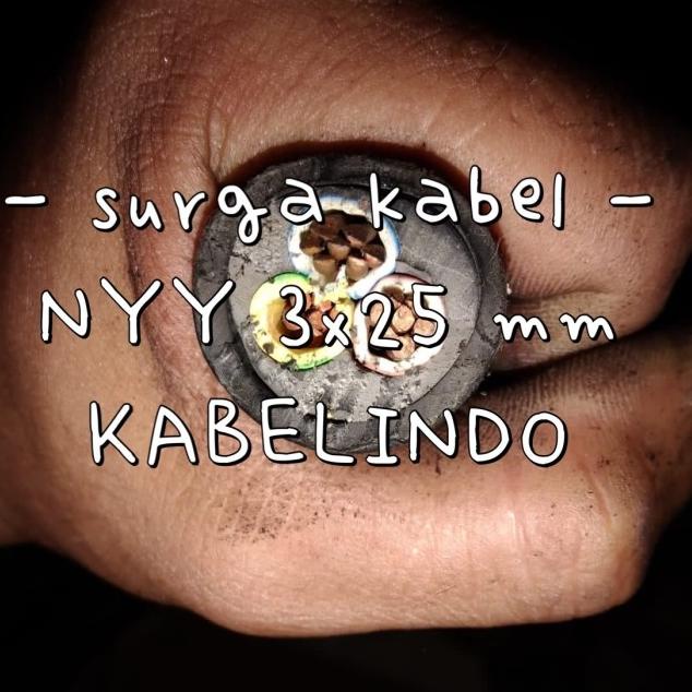 NYY 3x25 mm KABELINDO / NYY 3 x 25 mm LINDO / KABEL TUFUR 3 x 25 mm LD