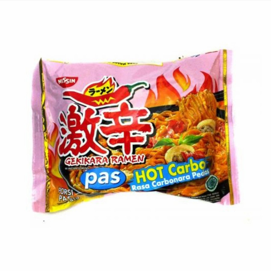 

Mie Nissin Gekikara Rasa Carbonara Pedas 81gr