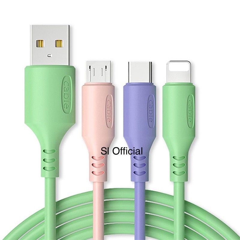 ORIGINAL KABEL DATA SUPER VOOC FAST CHARGING MICRO USB &amp; TYPE C FOR ALL ANDROID