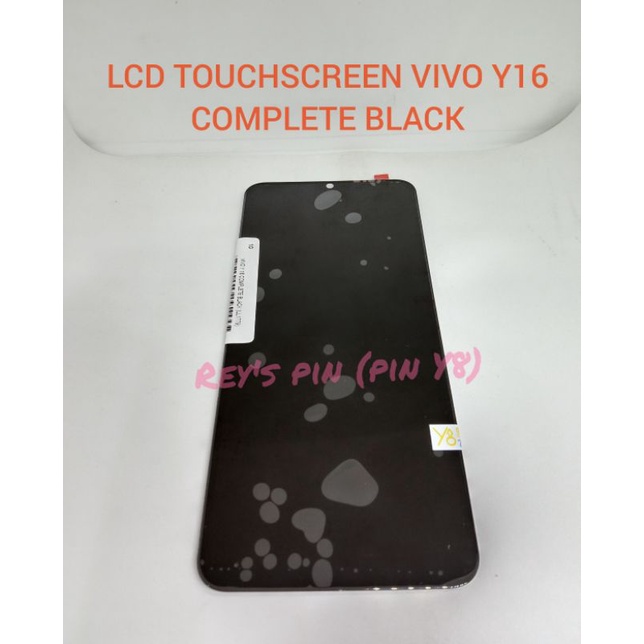 Jual LCD TOUCHSCREEN VIVO Y16 COMPLETE BLACK Shopee Indonesia