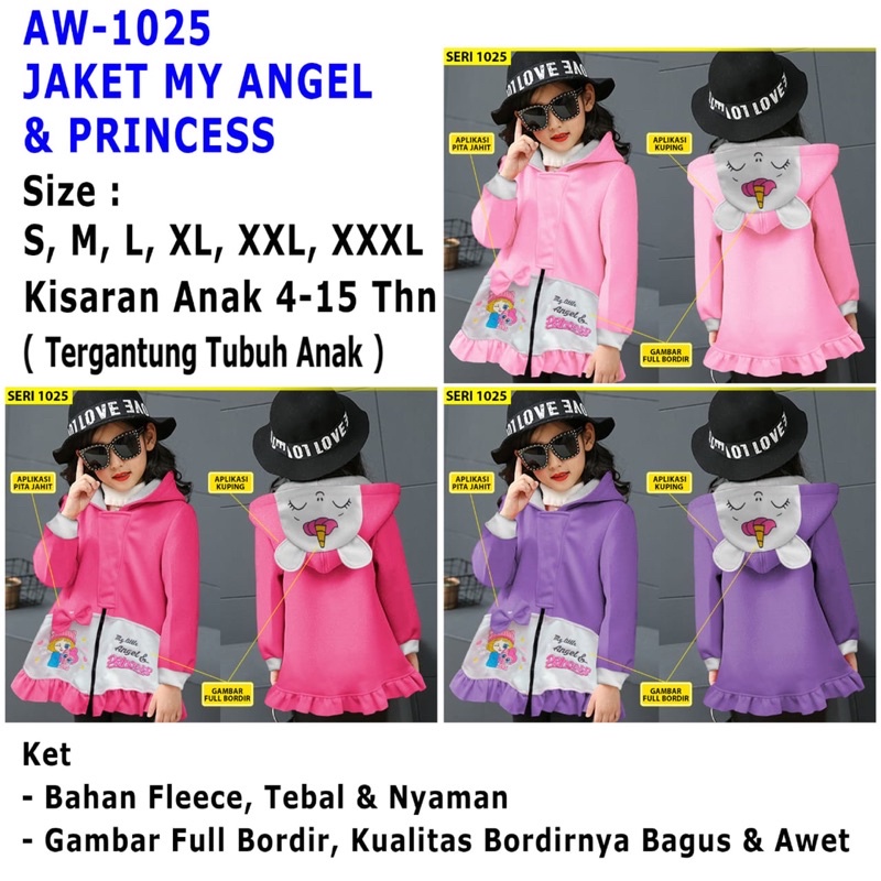 Jaket Anak | Jaket Kuda Pony | Jaket Unicorn | Jaket Fashion | 1025