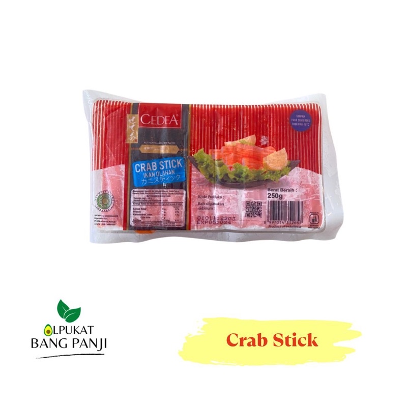 

Alpukat Bang Panji - Cedea Crab Stick 250g