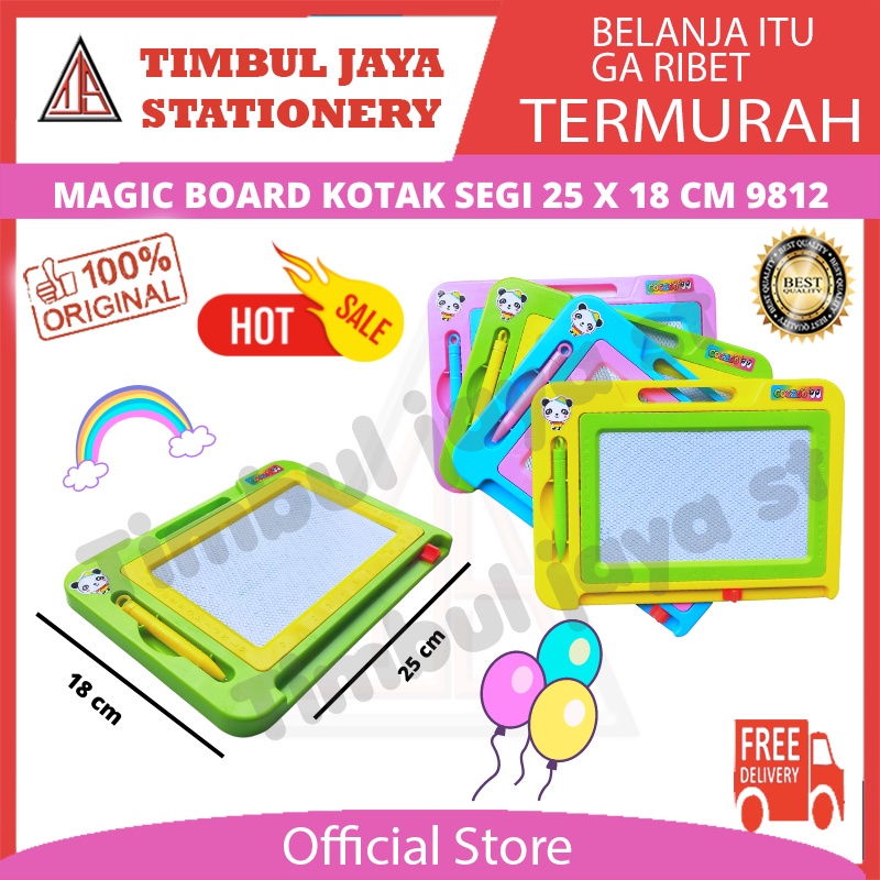 

TJS Magic board papan tulis magnetic anak unik aesthetic model kupu kupu 9811-2