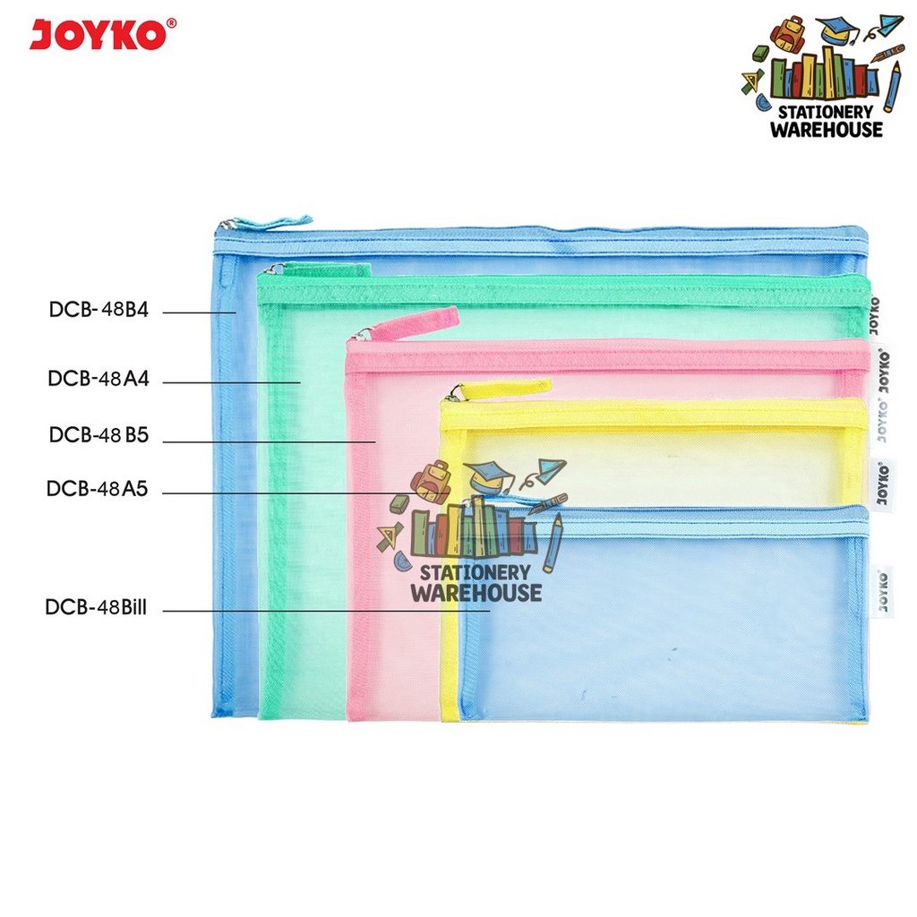 

Document Bag Tas Dokumen Joyko DCB-48 Bill , A5 , B5 , A4 , B4
