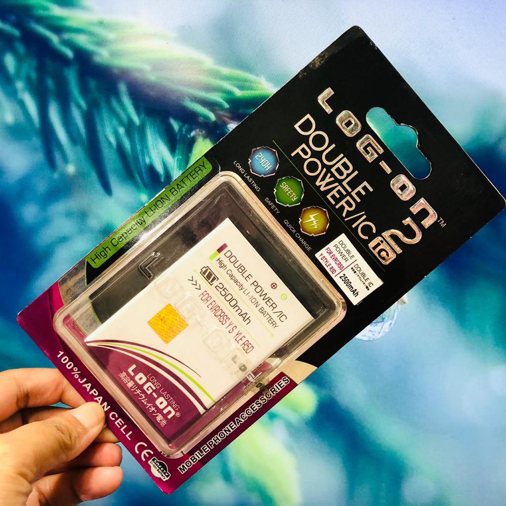 SULTAN battery batt Baterai Dobel Power LOG-ON EVERCROSS A11/A12/A12B/A25/R6/WINNER Y/EVER CROSS Y STYLE R5D/WINNER X3/WINNER T2 A74M/ WINNER T/M40 4G