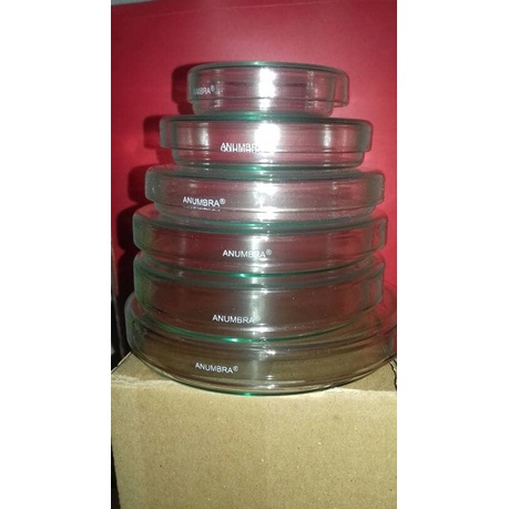 Sale Hot  Petridish Kaca 60 x 15 mm. ANUMBRA/normax. Cawan Petri 60 x 15 mm  LAB shopee