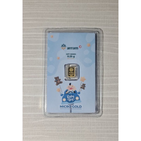 LM Antam Hartadinata Series Welcome Baby Boy 0.25gr