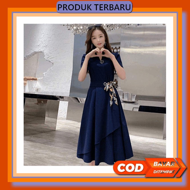 Baju Dress Wanita Lancip Motif Songket Dewasa Bersih Polos Couple Cauple Cople Copel Kapel Ibu Dan A