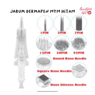 Jarum Nano jarum dermapen Needle 36 Needle 12 Needle 1R 3R 5R 7R sulam MYM &amp; DRPEN &amp; BB GLOW