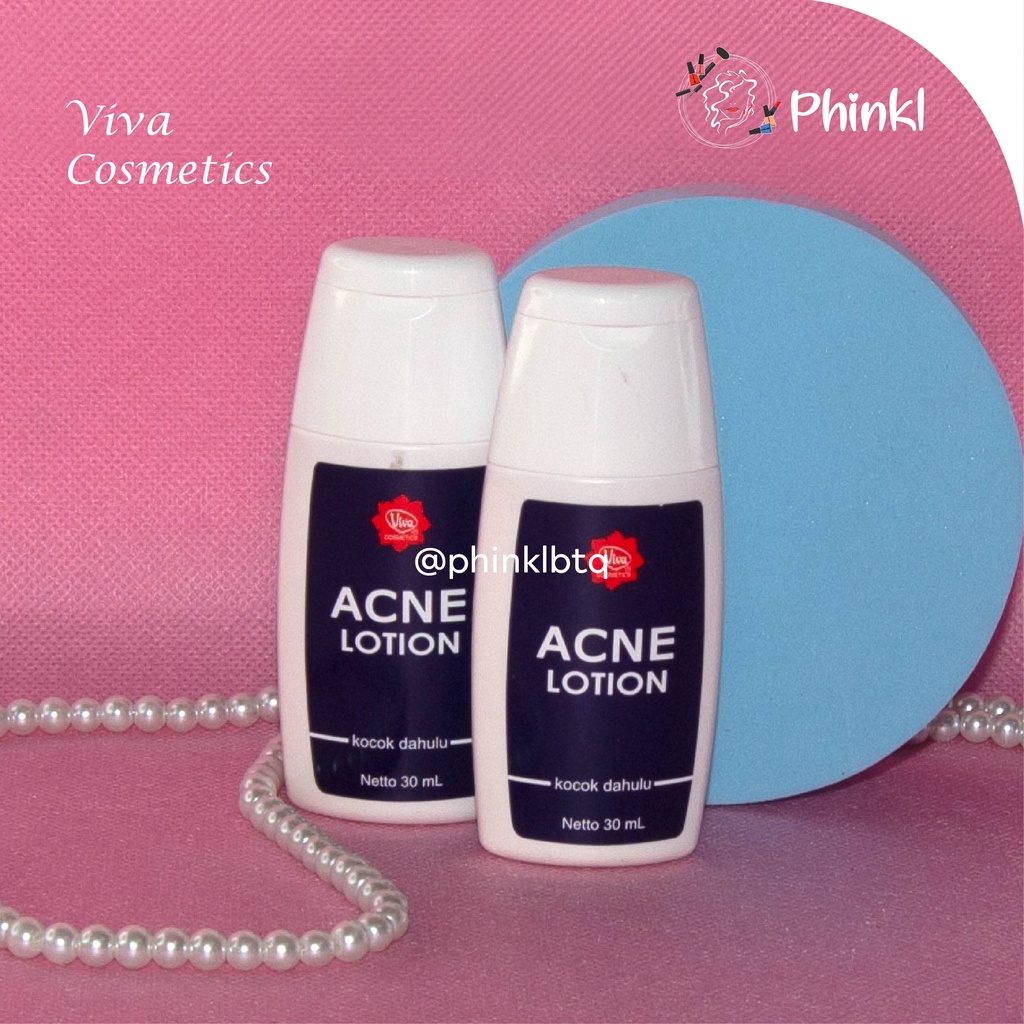 `ღ´ PHINKL `ღ´ 【v】【i】【v】【a】 Viva acne lotion obat totol jerawat