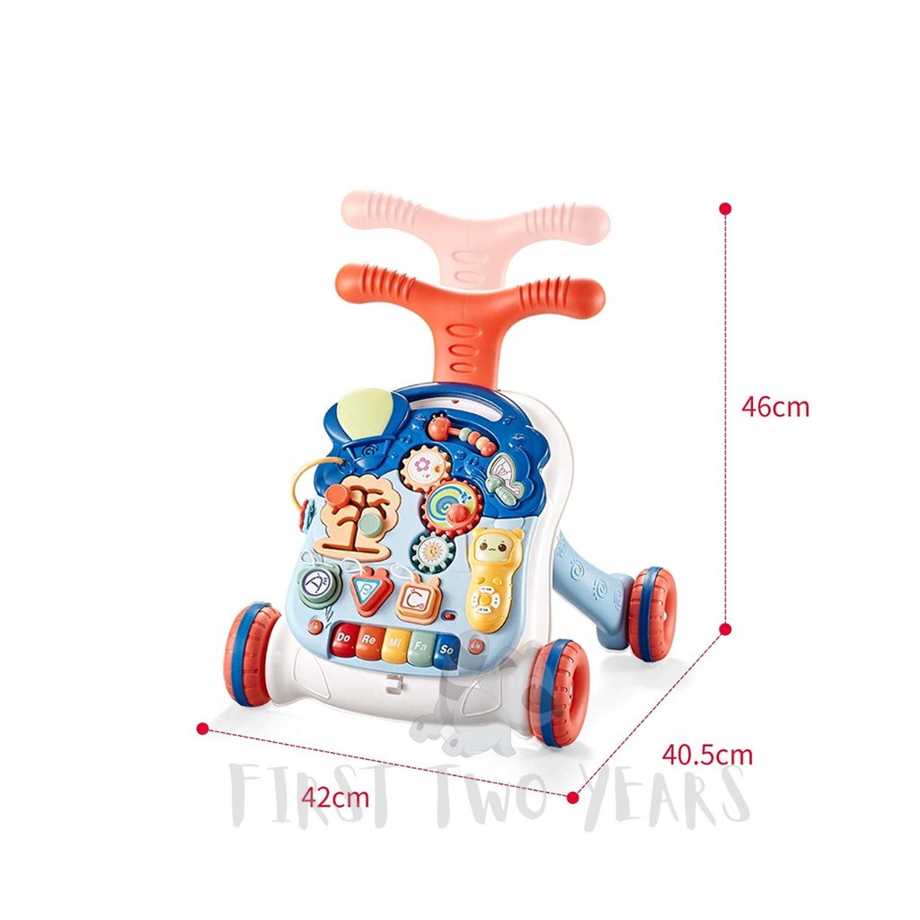 Right Start - 5 in 1 Musical Activity Baby Push Walker / Mainan Musikal Edukasi 505152